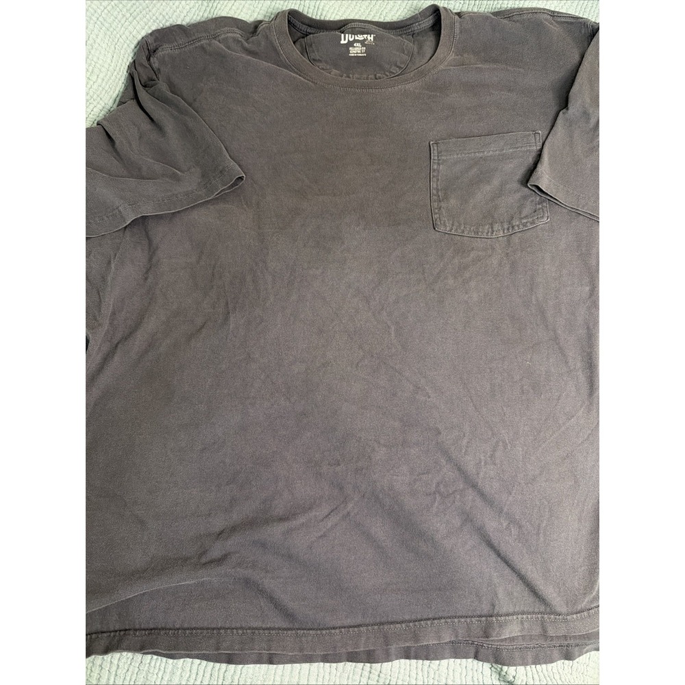 Duluth Trading Co Mens Longtail T-Shirt Pocket Style 4XL Gray